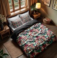 Samba Birds of Adornment Duvet Cover Set King Queen Double Full Twin Single Size Bed Linen Set 140x200cm