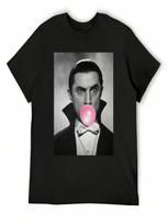Dracula Bela Lugosi Blowing Bubbles T-Shirt New Edition Quick-Drying Man T-Shirt Slim Fit T Shirts For unisex S įvairiaspalvis