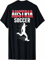 Austria Soccer Lovers Jersey - Proud Austrian Football Fans T-Shirt S įvairiaspalvis