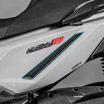 Used For SYM HUSKY ADV300 Carbon Fiber Protective Stickers Fairing Kits Motorcycle Plastic Decorative Accessories Refit