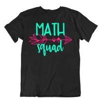 Math Squad T-Shirt Unisex Cotton Section Tee Nerdy Pun Shirt Funny Best Gift S