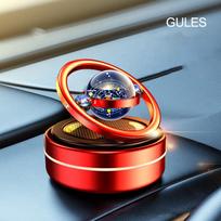 Automobilių kvepalai Automobilių aromaterapinis aliuminis saulės lydinio dvigubo žiedo pakaba, besisukantis ornamentas automobilių priedai