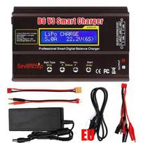 IMAX B6 V3 80W 6A Baterijų įkroviklis LiHv Lipo NiMh Li-ion Ni-Cd Skaitmeninis RC įkroviklis Lipro Balansinis įkroviklis Iškroviklis 15V 6A Adapteris EU Plug juoda