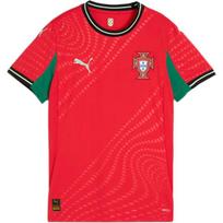 Puma Drycell Portugal Home Comfortable Short Sleeve Football Shirt Women tops Red 779192-02 S