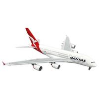 1/400 APA234007 Australijos A380 lėktuvo modelis VH-OQI Lydinio paruoštas produktas Modelis raudona/balta