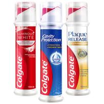 Colgate European Whitening & Anti-Cavity Pump Toothpaste 3-Pack