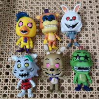 6pcs/Set Five Nights at Freddy´s Fnaf Bear Action Figurine Toys For Children Gift balta