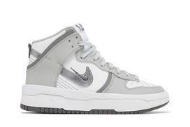 Nike Dunk High Up 'Light Smoke Grey' DH3718-106 Women's Shoes 35.5 sidabras/balta