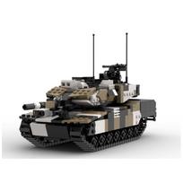 Pasidaryk pats Leopard 2 Tankas Statybiniai Blokeliai WW2 Karinis Modelis Švietimo Žaislas Vaikams Suaugusiems Dovana Surinkti Vikšriniai Rinkiniai
