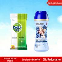 Dettol Hygienic Wipes & Fruit Garden Scent Beads (Bluebell & Iris)