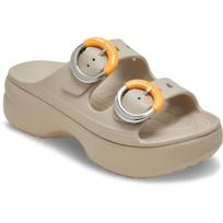 Crocs moteriškos platforminės basutės su gilia sagtimi 213246 2nm W6(230mm) black