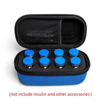 Waterproof Insulin Vial Storage Case 8 Slot Essentials Oil Case Insulin Organizer  Diabetes Care No Accessories