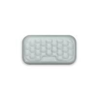 Wrist Protection Mouse Wrist Rest Pad Memory Cotton Mouse Wrist Support  Gaming Grey-S