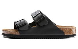 Birkenstock Arizona Prof Birko Flor Narrow Fit 'Black' 1018223 37