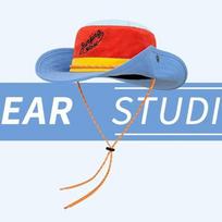 New Color-blocked Design Travel Bucket Hats Sun Protection Quick Dry Fishermen Cap Breathable Hiking Cap Outdoor Use mėlyna