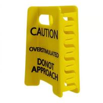 Vibrant Yellow Hair Claw Clip Frosted Hair Accessories Caution Sign Hair Claw Clip Strong Grip Ponytail Holder Girls Gift geltona