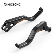 Short Brake Clutch Levers For Harley Sportster S RH1250S 2021-2024 Pan America 1250 RA1250 2021-2024 Nightster RH975 2022-2024 oranžinė