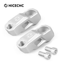 NICECNC For BMW R 1250 GS 1200 GS Mirror Extender Riser R1200GS /Adventure 2013-2018 R1250GS /Adventure 2019-2024 2021 2022 2023 sidabras