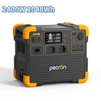 E2400LFP 2400W 2048Wh Portable Power Station, Pure Sine Wave Solar Generator, UPS Emergency Backup Battery for Camping RV Home Outdoor Use