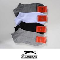 (Slazenger) Basic Women's Plain Sneaker Socks 24cm
