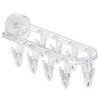 Home Hanging Underwear Drying Rack Foldable Clothes Hanger Multi Clip Sock Holder Space Saving Laundry Organizer for Small Items One Size