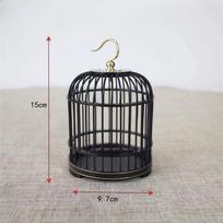 Wood Carved Bird Cage Small Animal Bug Cricket Pet Home Insect Storage Basket Grasshopper Feeding Container Cockroach Cage Baske