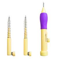 Adjustable Embroidery Punch Needle Kit DIY Craft Stitching Applique Embroidery Stamping Pen Poking Cross Stitch Tools balta