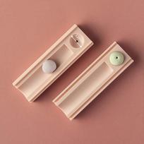 with Hole Punch Clay Bead Maker Tool DIY Jewelry Earrings Necklaces Rolling Ball Mold Auxiliary Tool Clay Ball Punching