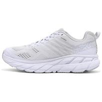 HOKA ONE ONE Clifton 6 Men's Low Top Running Shoes White 1102872-BWWH EU 43