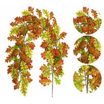 Multicolor Ficus Elastica Artificial Leaves Garland 3D Leaf 170cm Leangth Simulation Leaf Vine Photo Props DIY Accessories