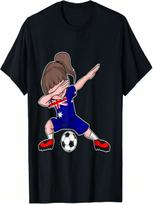 Australia Football T-Shirt S įvairiaspalvis