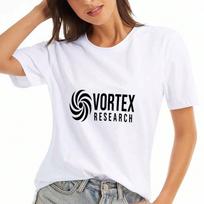 Vortex Research unisex's Cotton T Shirt, Premium Cotton Quality Graphic Print, Durable, Casual Fashion. Stylish Vortex Symbol Design, Perfect For Ever S įvairiaspalvis