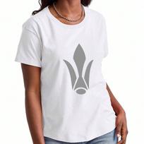 Ukrainian Trident unisex's Cotton T Shirt, Premium Cotton Quality Print, Durable, Casual And Fashionable, A Symbol Of Ukrainian Identity And Pride, Sh S įvairiaspalvis