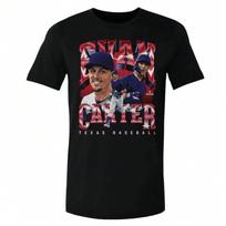 Summer Latest Y2K Top T-Shirt Evan Carter Texas Vintage WHT Player Plus Size Short Sleeve Print unisex's And Wounisex's Top T-Shirt S įvairiaspalvis