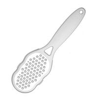 Stainless Steel Plastic Foot Contusion Heel Polisher for Peeling Calluses and Rubbing Feet Pedicure Two Sides Foot Care Tools