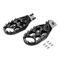 NICECNC For Surron Light Bee X S L1E For Segway X160 X260 Enlarged Foot Pegs Footrest For Sur-ron light bee X Electric Dirt Bike geltona