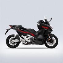 Used For HONDO FORZA 750 Motorcyle Pattern Fairing Stickers Kits Pasted On Body Paint Parts Area Accessories Decoration Stickers raudona