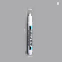 0.7/1.0/2.5mm Waterproof White Marker Pen  Paint Tread Environmental Pens Car Tire Painting Graffti Stationery School Supplies