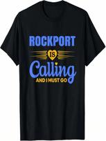 Loving Home City Rockport Texas Travel T-Shirt S įvairiaspalvis