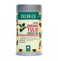 Žalioji arbata su Tulsi (100 g), Ekologiška Tulsi žalioji arbata, Organica