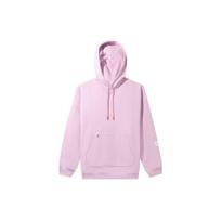 Levis Logo Embroidered Drawstring Hooded Loose Casual Sweatshirt Women sweatshirt Light-Purple A0781-0002 L