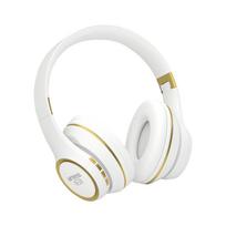 KH20 Earphones Over Ear Bluetooth Headphones Wireless Headset with Built-in Mic Soft Earmuffs Retractable Holder Connecting Audio Cable on Clearance 18*18cm balta