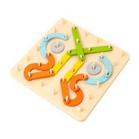 Montessori universalios formos galvosūkių stulpelių rinkinys ankstyvojo ugdymo kaladėlės, atitinkančios geometrinį raidžių skaičių Vaikų berniukų ir mergaičių žaislas įvairiaspalvis