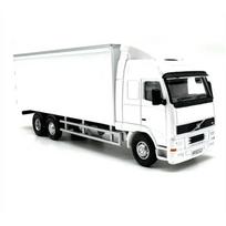 1/76 Volvo FH Furgonas Lydinio Automobilis Diecast & Žaislinės Transporto Priemonės Automobilio Modelis Miniatiūrinis Mastelio Automobilio Modelis Vaikams balta