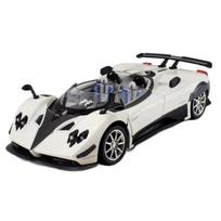 1/24 Pagani Zonda HP Barchetta Supercar Alloy Car Model Sound and Light Pull Back Children's Toy Collectibles Birthday Gifts balta
