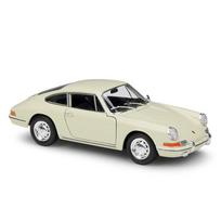 WELLY 1/24 Porsche 911 1964 Alloy Car Model Diecasts & Toy Vehicles Car Model Miniature Scale Model Car Toy for Children beveik baltos spalvos