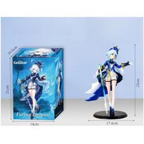 23cm Furina Figure Game Genshin Impact PVC Action Figure Anime Cute Girl Focal Focalors Collect Model Toy Doll Gift With box