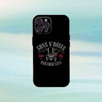 Band G-Guns N Roses Phone Case For iPhone17,16,15,14,13,12,Plus,Pro Max, 5G Others Soft Black Cover iPhone15pro
