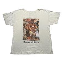 VTG 90s 1996 Animal Awareness Single Stitch T-Shirt Wild Jungle Art Unisex 4XL