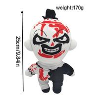 25cm TERRIFIER 3 Plush Clown Plush Toy Scary Stuffed Animal Plush Children Halloween Gifts Fans Collection Or Decorate The Room juoda